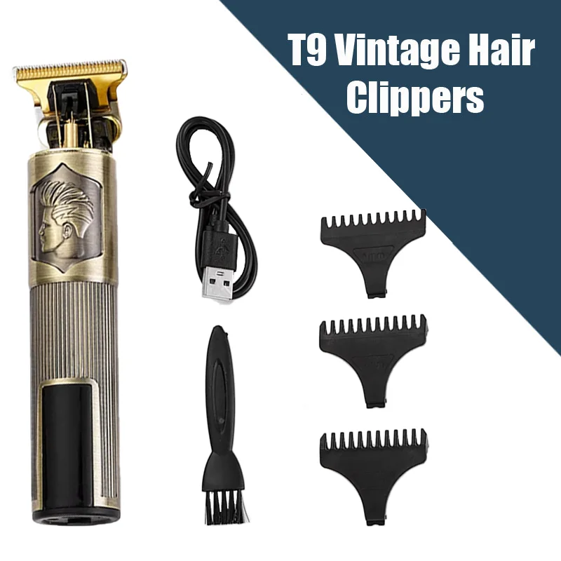 T9 Professional Hair Clipper/Accessories for Men | USB Fast Charging | Beard/Body/Hair Trimmer | Precision Electric Shaver - 图片 17