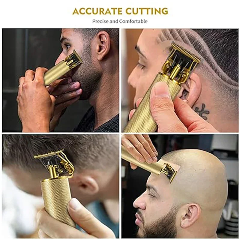 T9 Professional Hair Clipper/Accessories for Men | USB Fast Charging | Beard/Body/Hair Trimmer | Precision Electric Shaver - 图片 21