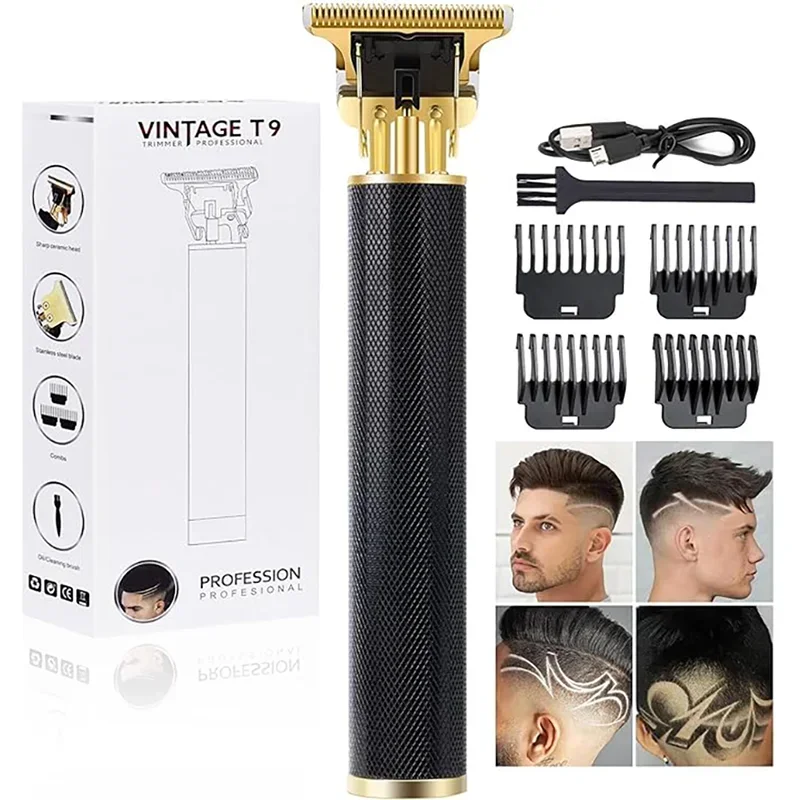 T9 Professional Hair Clipper/Accessories for Men | USB Fast Charging | Beard/Body/Hair Trimmer | Precision Electric Shaver - 图片 22